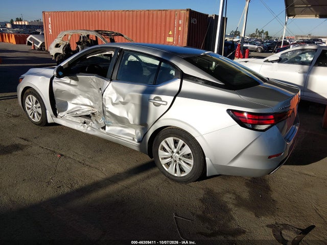 2021 Nissan Sentra S Xtronic Cvt მანქანა იყიდება აუქციონზე, vin: 3N1AB8BV7MY227402, აუქციონის ნომერი: 46309411