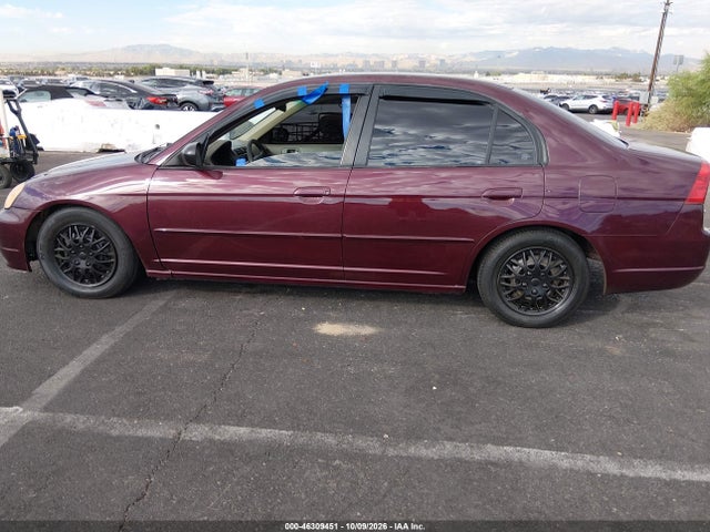 Продажа на аукционе авто 2002 Honda Civic Lx, vin: 2HGES16682H585167, номер лота: 46309451