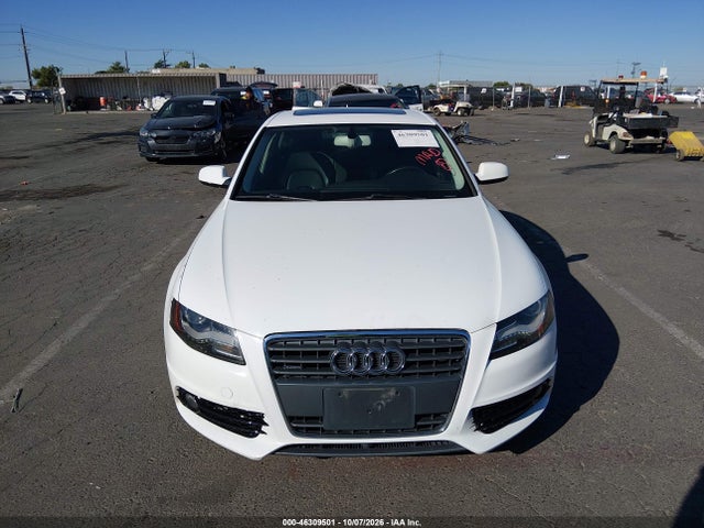 2012 Audi A4 2.0t Premium მანქანა იყიდება აუქციონზე, vin: WAUFFAFL8CN007198, აუქციონის ნომერი: 46309501