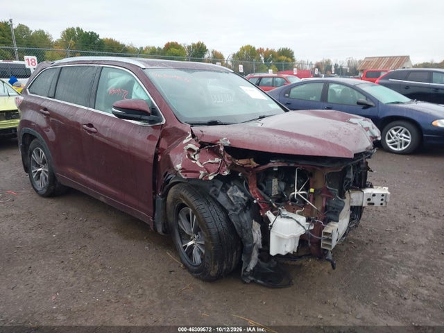 Продаж на аукціоні авто 2016 Toyota Highlander Xle V6, vin: 5TDJKRFH0GS276220, номер лоту: 46309572