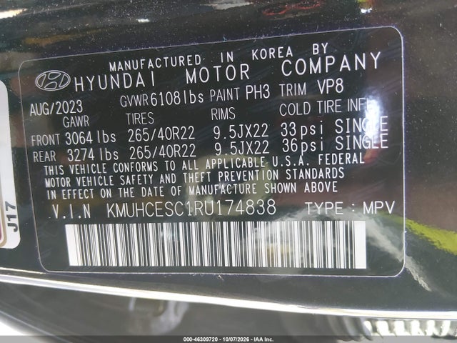 Продаж на аукціоні авто 2024 Genesis Gv80 3.5t Awd, vin: KMUHCESC1RU174838, номер лоту: 46309720