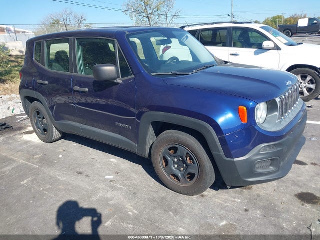 Продаж на аукціоні авто 2017 Jeep Renegade Sport Fwd, vin: ZACCJAAB8HPF31369, номер лоту: 46309871
