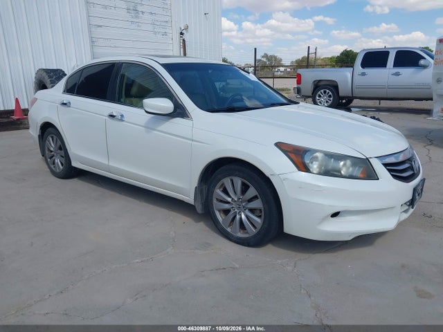 46309887 :رقم المزاد ، 1HGCP3F7XCA005530 vin ، 2012 Honda Accord 3.5 Ex مزاد بيع