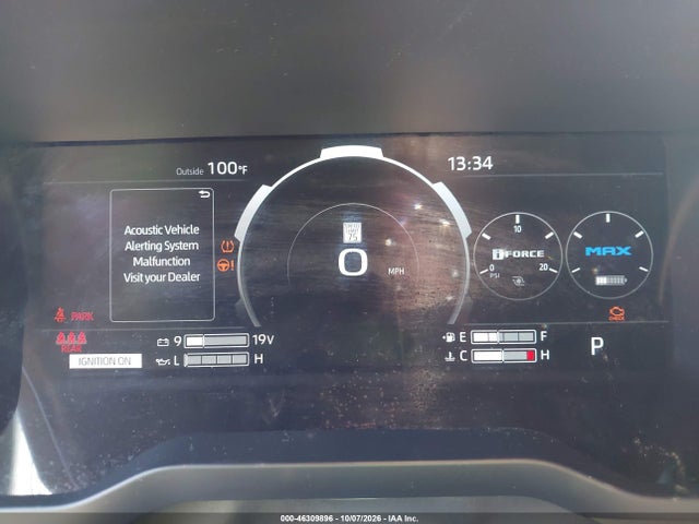 46309896 :رقم المزاد ، 5TFMC5DB6SX109798 vin ، 2025 Toyota Tundra Hybrid 1794 Edition Crewmax 5.5' Bed مزاد بيع