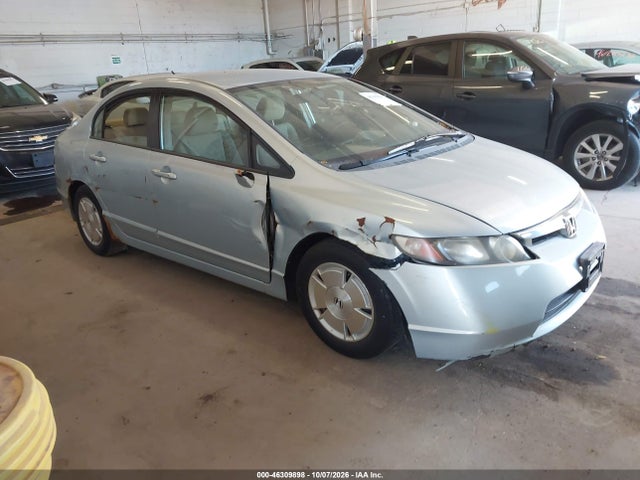 46309898 :رقم المزاد ، JHMFA36207S020506 vin ، 2007 Honda Civic Hybrid مزاد بيع