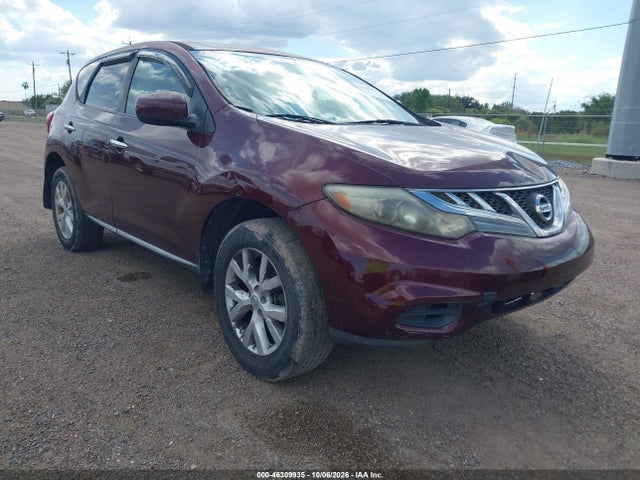 2011 Nissan Murano S მანქანა იყიდება აუქციონზე, vin: JN8AZ1MW6BW173976, აუქციონის ნომერი: 46309935