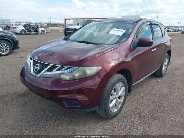 2011 Nissan Murano S მანქანა იყიდება აუქციონზე, vin: JN8AZ1MW6BW173976, აუქციონის ნომერი: 46309935