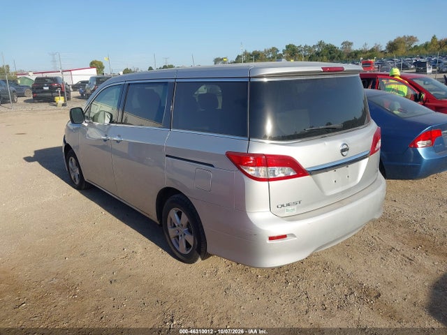 Aukcja sprzedaży 2014 Nissan Quest Le/s/sl/sv, vin: JN8AE2KP8E9107509, numer aukcji: 46310012