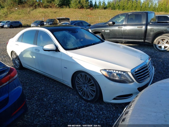 Продажа на аукционе авто 2017 Mercedes-benz S 550e Plug-in Hybrid, vin: WDDUG6DB7HA319161, номер лота: 46310038