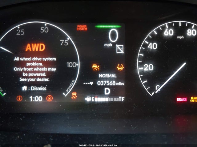 46310188 :رقم المزاد ، 7FARS6H90PE001088 vin ، 2023 Honda Cr-v Hybrid Sport Touring مزاد بيع