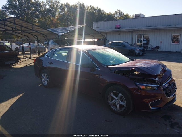 Auction sale of the 2016 Chevrolet Malibu Ls, vin: 1G1ZB5ST6GF308022, lot number: 46310343