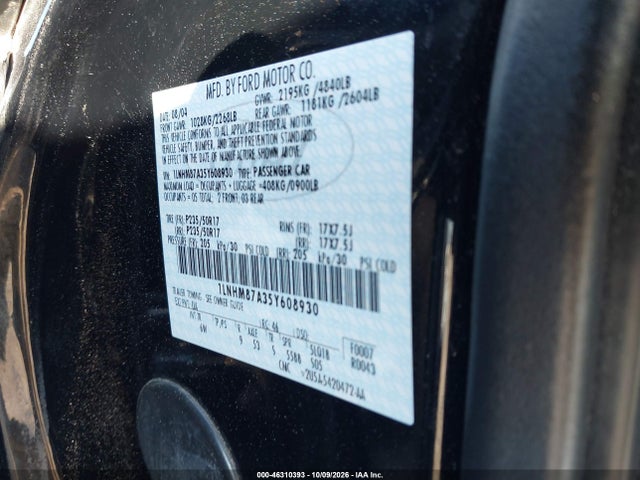 Продажа на аукционе авто 2005 Lincoln Ls V8, vin: 1LNHM87A35Y608930, номер лота: 46310393