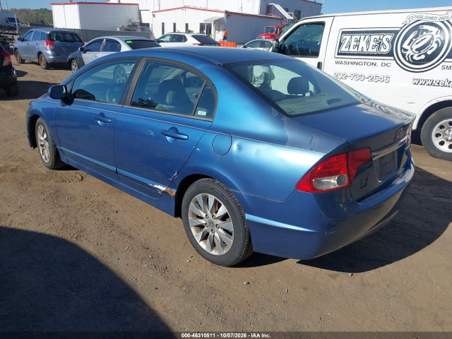 2009 Honda Civic Ex მანქანა იყიდება აუქციონზე, vin: 19XFA16859E041920, აუქციონის ნომერი: 46310511