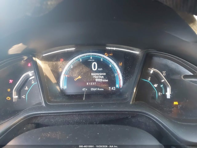 46310591 :رقم المزاد ، 2HGFC2F63KH574648 vin ، 2019 Honda Civic Lx مزاد بيع