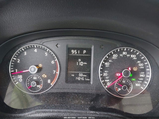 2012 Volkswagen Passat 2.5l S მანქანა იყიდება აუქციონზე, vin: 1VWAP7A35CC023534, აუქციონის ნომერი: 46310593