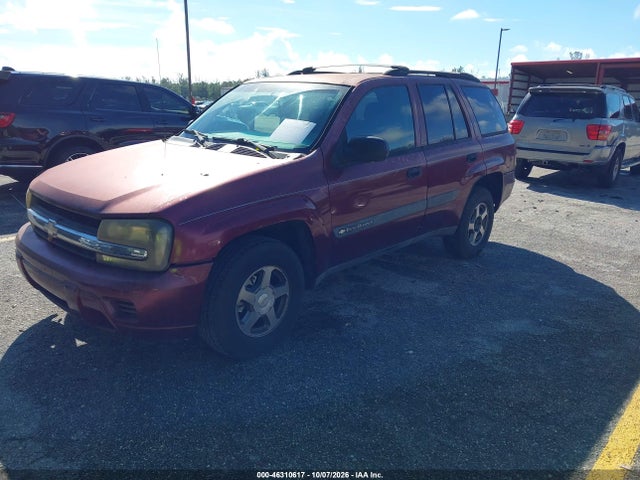 2004 Chevrolet Trailblazer Ls მანქანა იყიდება აუქციონზე, vin: 1GNDS13S242281752, აუქციონის ნომერი: 46310617