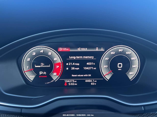 46310853 :رقم المزاد ، WA1B4AFY9M2028223 vin ، 2021 Audi Sq5 Premium Plus Tfsi Quattro Tiptronic مزاد بيع