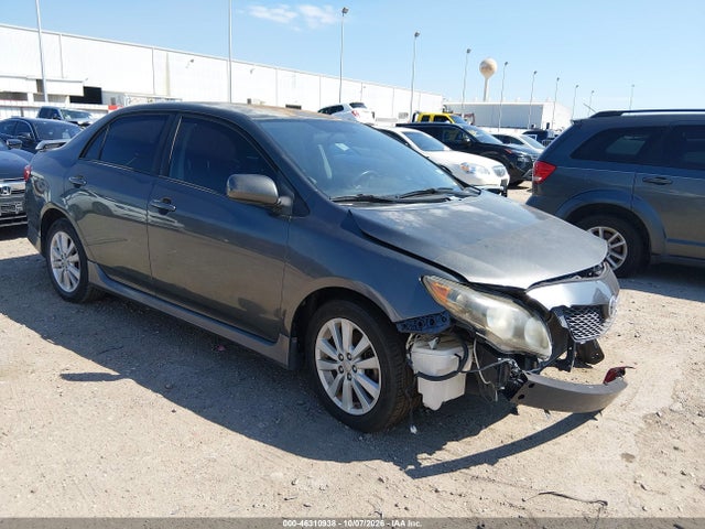 2010 Toyota Corolla S მანქანა იყიდება აუქციონზე, vin: 2T1BU4EE8AC459339, აუქციონის ნომერი: 46310938