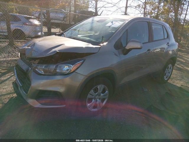 Aukcja sprzedaży 2018 Chevrolet Trax Ls, vin: 3GNCJKSB5JL264573, numer aukcji: 46311049