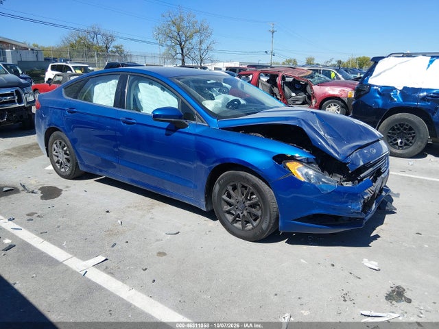 2017 Ford Fusion S მანქანა იყიდება აუქციონზე, vin: 3FA6P0G77HR162086, აუქციონის ნომერი: 46311058