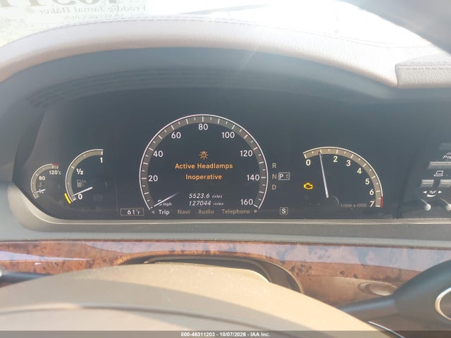 2008 Mercedes-benz S 550 მანქანა იყიდება აუქციონზე, vin: WDDNG71X68A234306, აუქციონის ნომერი: 46311203