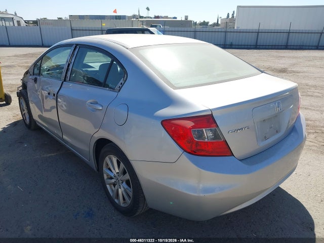 2012 Honda Civic Ex-l მანქანა იყიდება აუქციონზე, vin: 19XFB2F95CE366277, აუქციონის ნომერი: 46311322
