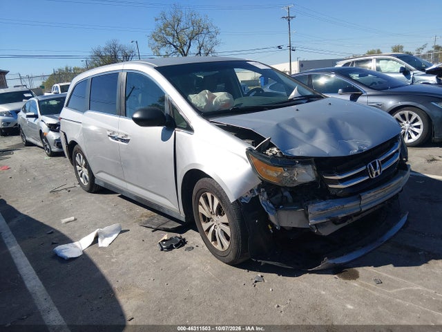 2015 Honda Odyssey Ex მანქანა იყიდება აუქციონზე, vin: 5FNRL5H45FB074026, აუქციონის ნომერი: 46311503