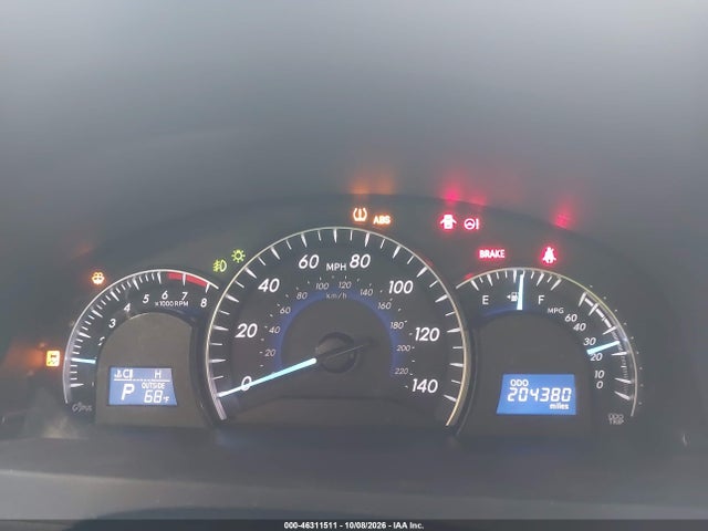 46311511 :رقم المزاد ، 4T1BK1FK3CU501975 vin ، 2012 Toyota Camry Xle V6 مزاد بيع