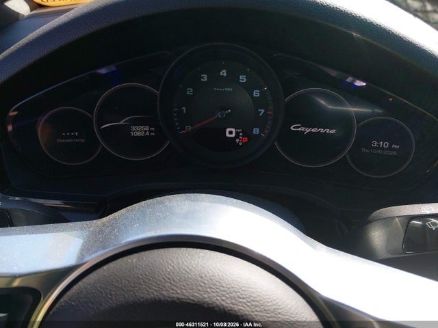 46311521 :رقم المزاد ، WP1AA2AY9LDA03637 vin ، 2020 Porsche Cayenne مزاد بيع