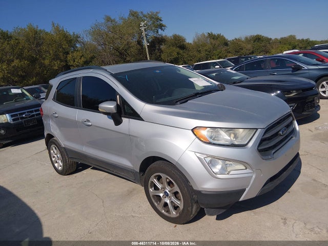 Продаж на аукціоні авто 2019 Ford Ecosport Se, vin: MAJ3S2GE4KC275589, номер лоту: 46311714