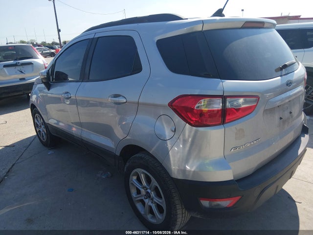 46311714 :رقم المزاد ، MAJ3S2GE4KC275589 vin ، 2019 Ford Ecosport Se مزاد بيع