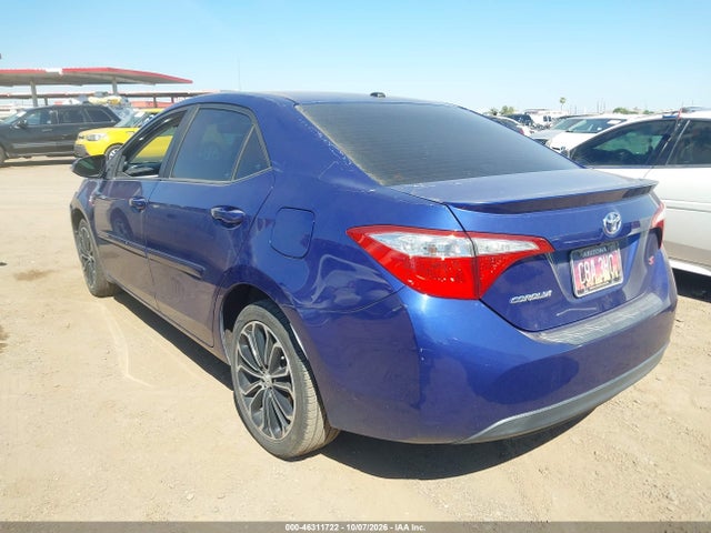 Продажа на аукционе авто 2014 Toyota Corolla S Plus, vin: 5YFBURHE8EP078654, номер лота: 46311722