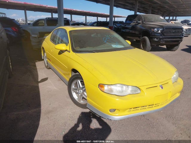 Продажа на аукционе авто 2004 Chevrolet Monte Carlo Supercharged Ss, vin: 2G1WZ121849181574, номер лота: 46311847
