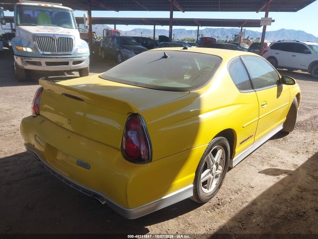 46311847 :رقم المزاد ، 2G1WZ121849181574 vin ، 2004 Chevrolet Monte Carlo Supercharged Ss مزاد بيع
