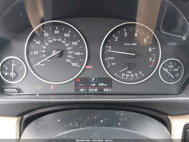 46311853 :رقم المزاد ، WBA3A5G5XFNS88398 vin ، 2015 Bmw 328i مزاد بيع
