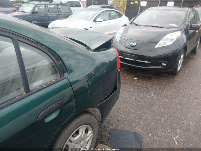 2001 Honda Civic Lx მანქანა იყიდება აუქციონზე, vin: 1HGES16511L003290, აუქციონის ნომერი: 46311921