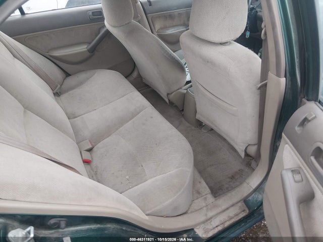2001 Honda Civic Lx მანქანა იყიდება აუქციონზე, vin: 1HGES16511L003290, აუქციონის ნომერი: 46311921
