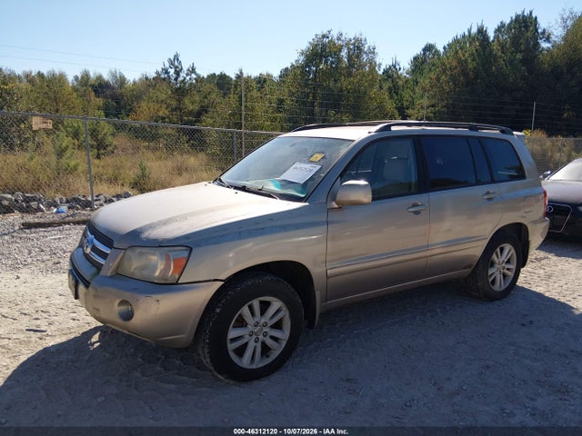Aukcja sprzedaży 2006 Toyota Highlander Hybrid V6, vin: JTEDW21A960012820, numer aukcji: 46312120