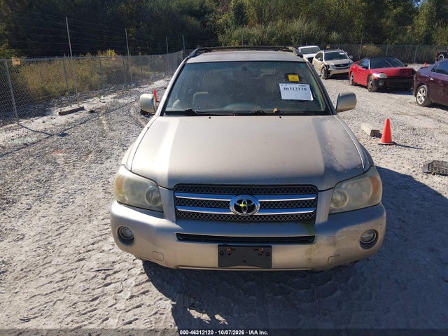 Aukcja sprzedaży 2006 Toyota Highlander Hybrid V6, vin: JTEDW21A960012820, numer aukcji: 46312120