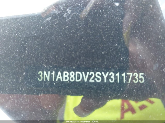 2025 Nissan Sentra Sr მანქანა იყიდება აუქციონზე, vin: 3N1AB8DV2SY311735, აუქციონის ნომერი: 46312136