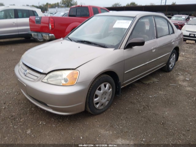 Aukcja sprzedaży 2002 Honda Civic Lx, vin: 1HGES166X2L019269, numer aukcji: 46312254