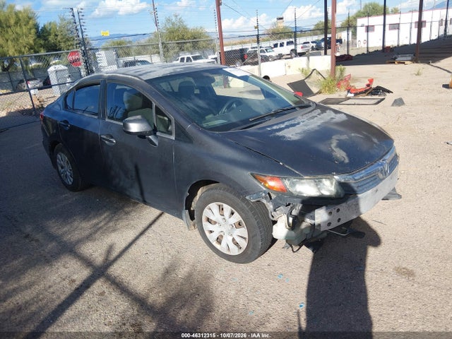 Aukcja sprzedaży 2012 Honda Civic Lx, vin: 19XFB2F59CE346501, numer aukcji: 46312315