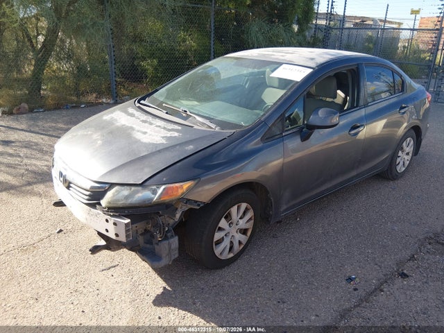 46312315 :رقم المزاد ، 19XFB2F59CE346501 vin ، 2012 Honda Civic Lx مزاد بيع
