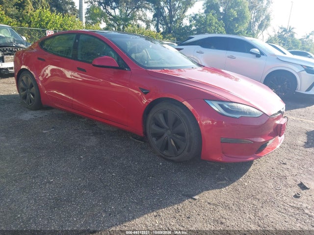 2021 Tesla Model S Long Range Dual Motor All-wheel Drive მანქანა იყიდება აუქციონზე, vin: 5YJSA1E59MF428219, აუქციონის ნომერი: 46312321