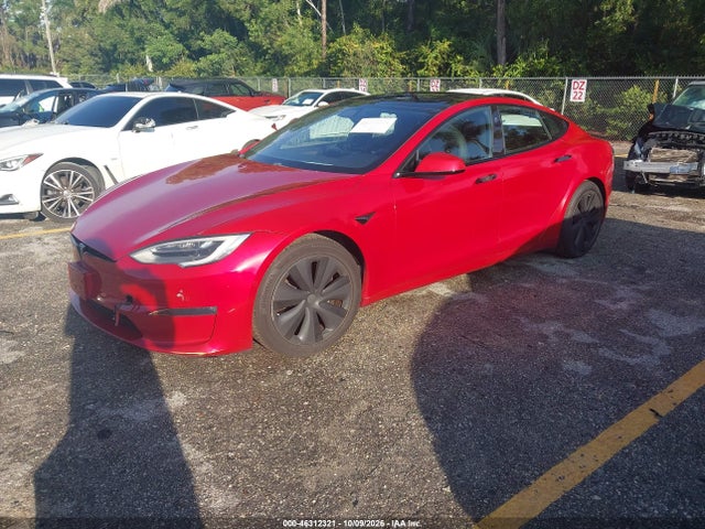 2021 Tesla Model S Long Range Dual Motor All-wheel Drive მანქანა იყიდება აუქციონზე, vin: 5YJSA1E59MF428219, აუქციონის ნომერი: 46312321