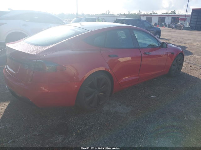 2021 Tesla Model S Long Range Dual Motor All-wheel Drive მანქანა იყიდება აუქციონზე, vin: 5YJSA1E59MF428219, აუქციონის ნომერი: 46312321