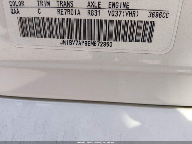 Infiniti Q50 Premium 2014 JN1BV7AP9EM672950 Image 9