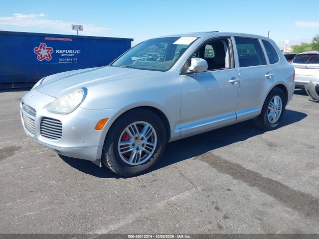 2003 Porsche Cayenne Turbo მანქანა იყიდება აუქციონზე, vin: WP1AC29P83LA90376, აუქციონის ნომერი: 46312374