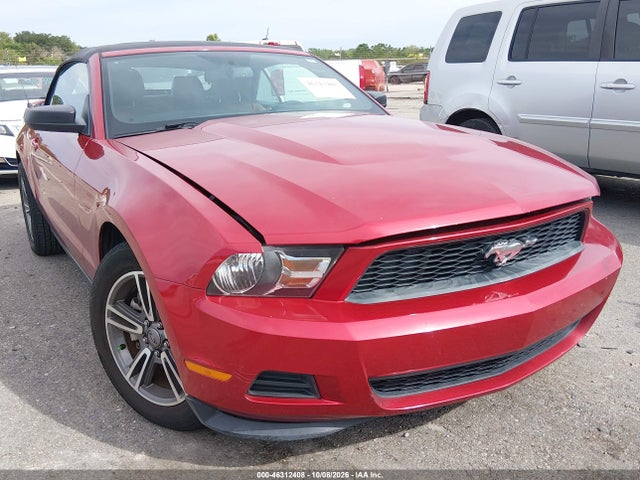 2012 Ford Mustang V6 Premium მანქანა იყიდება აუქციონზე, vin: 1ZVBP8EM9C5274638, აუქციონის ნომერი: 46312408