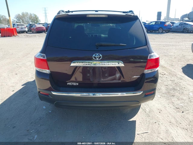 46312501 :رقم المزاد ، 5TDDK3EH9DS180027 vin ، 2013 Toyota Highlander Limited V6 مزاد بيع